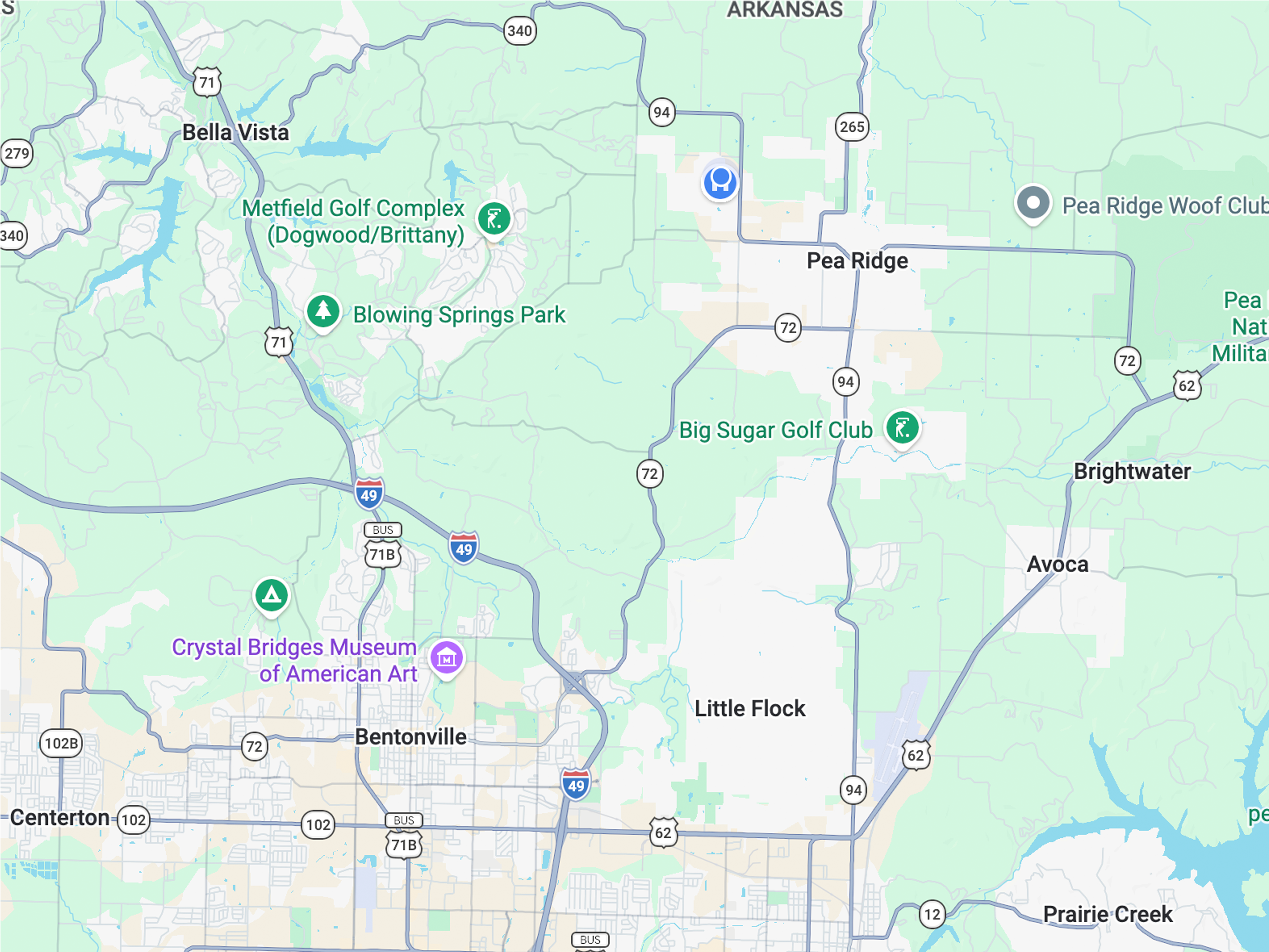 Stylized development placeholder representing Northwest Arkansas service communities
